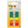 BANDERITAS 3M MINI 5 COLORES C 100 HOJAS C 6