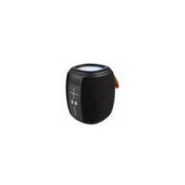 BOCINA PERFECT CHOICE NOVEL DRUM INALáMBRICA BLUETOOTH TWS RGB COLOR NEGRO