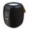 BOCINA PERFECT CHOICE NOVEL DRUM INALáMBRICA BLUETOOTH TWS RGB COLOR GRIS