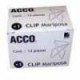 CLIP ACCO GIGANTE NO.1 INOX. C 12 CLIPS INST