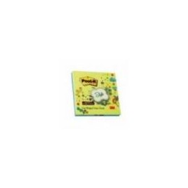NOTAS ADHESIVAS POST IT 3M SUPER STICKY STYLE COLOR NEóN 2 PADS DE 45 HOJAS