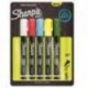MARCADOR SHARPIE CHALK PARA VIDRIO C 5 PZAS