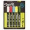 MARCADOR SHARPIE CHALK PARA VIDRIO C 5 PZAS