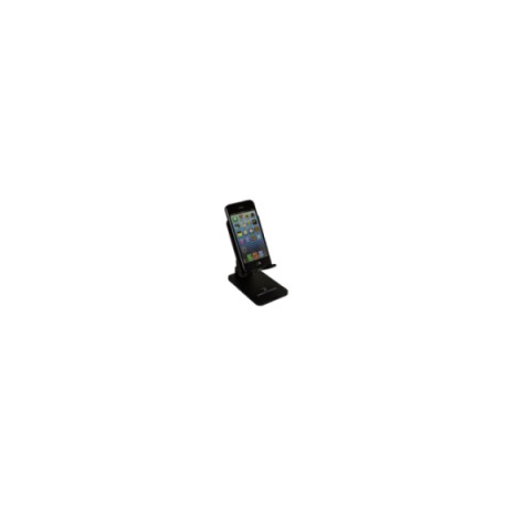 BASE DE ESCRITORIO PERFECT CHOICE PARA SMARTPHONE PLEGABLE Y PORTABLE COLOR NEGRO