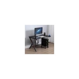 ESCRITORIO DE TRABAJO NEXTEP HOGAR OFICINA BASE METáLICA 115X73CM COLOR BLANCO