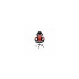 SILLA GAMER NACEB TECHNOLOGY WARPANTHER, GAMER, ASIENTO ACOLCHADO, NEGRO NARANJA, POLIURETANO