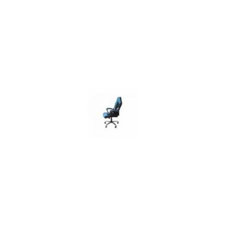 SILLA GAMER NACEB NACEB TECHNOLOGY NA-0935A, GAMER, AZUL, POLIURETANO + NYLON
