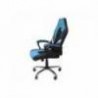 SILLA GAMER NACEB NACEB TECHNOLOGY NA-0935A, GAMER, AZUL, POLIURETANO + NYLON