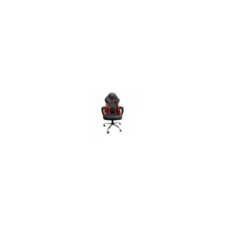 SILLA GAMING NACEB TECHNOLOGY JUGGERNAUT, GAMER, NEGRO ROJO, PIEL SINTéTICA