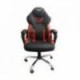 SILLA GAMING NACEB TECHNOLOGY AIR STRIKER, GAMER, NEGRO NARANJA, PIEL SINTéTICA
