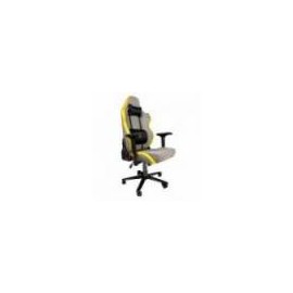 SILLA THUNDER COMP DARK LIGHT EDITION BALAM RUSH BR-932912, GAMER, GRIS AMARILLO