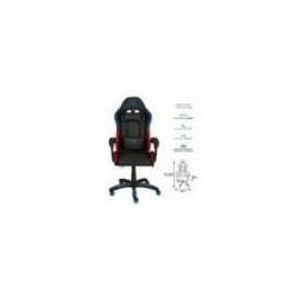 SILLA GAMER NECNON RGB NGS-01 FOAM COJ LUM CAB NEG AZUL NBSGR122RG