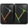 BOCINAS VORAGO START THE GAME SPK-108 RGB SONIDO 2.0 ALIMENTACIóN USB 3.5MM COLOR NEGRO