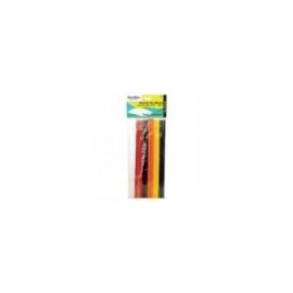 BARRAS DE SILICóN BARRILITO 7MM COLORES SURTIDOS BOLSA C 12 PZAS