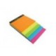 CUBO MAE MAGICO 5 MEDIDAS  5 COLORES NEON 150 HOJAS