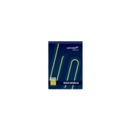 BLOCK ESTRELLA CARTA AMARIILLO RAYA 50 HJS