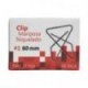CLIP MARIPOSA NIQUELADO NEXTEP 1 60MM 12 CLIPS