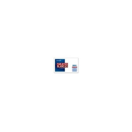 TARJETA ESTRELLA BIBLIOGRAFICA 3X5 BLANCA C 100