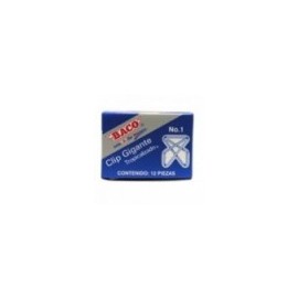 CLIP BACO GIGANTE 1 ZINCADO C 12