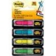 MINI BANDERITAS 3M  FLECHA  4 COLORES BRILLANTES EN CARTUCHOS INDIVIDUALES 24 DE CADA COLOR .99X4.3 CAJA CON 6 PQTES