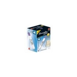 MARCADOR A-INK P PIZARRON VERDE C 12