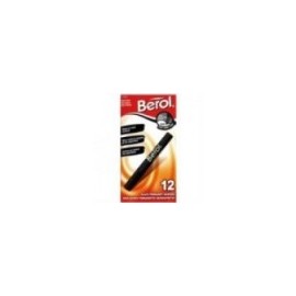 MARCADOR BEROL BASE AGUA ACUACOLOR ROJO PQTE 12