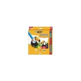 BOLíGRAFO BIC CRISTAL INTENSO 1.6 MM AZUL C 12PZA