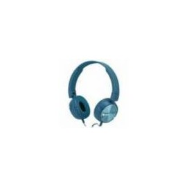 AUDIFONO DIADEMA ALAMBRICA AZUL  MANOS LIBRE 3.5MM ERGONÓMICA