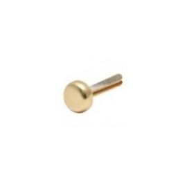 BROCHE LATONADO BARRILITO TIPO ALEMáN 15MM C 100 PZAS