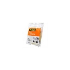 CINTA 3M SCOTCH 508 EN BOLSA 0.024X66M PAQUETE C 8