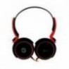 DIADEMA HEADSET GETTTECH GH-2540R RYTHM C  MIC NEGRO C ROJO 3.5MM