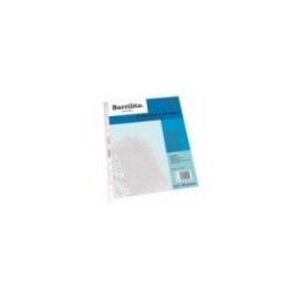 PROTECTORES DE HOJAS BARRILITO LIGEROS PAQUETE C 100 PZAS