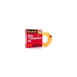 CINTA SCOTCH 3M 550 19X33 TRANSPARENTE ADHESIVA