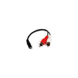 CABLE ADAPTADOR 15CM DE AUDIO  .