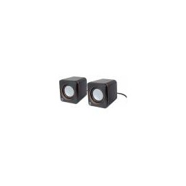SISTEMA ALTAVOCES MANHATTAN SERIE 2600 USB COLOR NEGRO