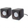 SISTEMA ALTAVOCES MANHATTAN SERIE 2600 USB COLOR NEGRO