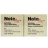 NOTAS 3M ADHESIVAS NOTE FIX 3.8X5.1 COLOR AMARILLO 100 HOJAS C 12