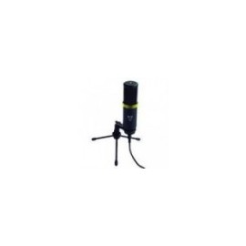 MICROFONO GAMING PARA STREAMING USB CON BOTN DE SILENCIO DE RPIDO ACCESO CON BASE TIPO TRIPIE PARA ESCRITORIO, COLOR NE