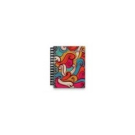 LIBRETA ESTRELLA 1 8 ESPIRAL DOBLE WIRE-O PASTA SUAVE 100HJS