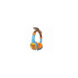 AUDIFONOS NECNON ALAMBRICOS KIDS 3.5 MML PUPPY AZUL NBAKPU0395