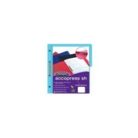CARPETA ACCO PRESS MC P4553 CARTA AZUL CLARO C 10