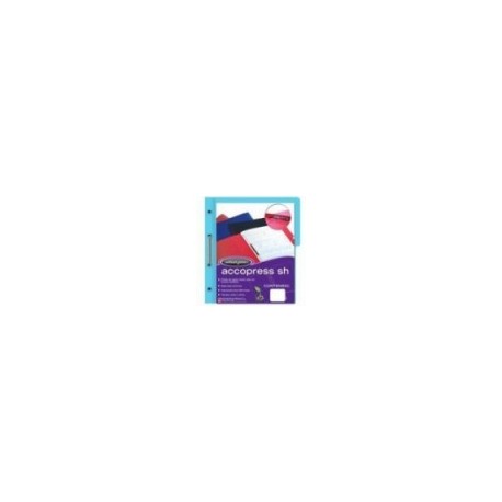 CARPETA ACCO PRESS MC P4553 CARTA AZUL CLARO C 10