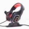 DIADEMA NECNON GAMING OVER-EAR NBHG  FLEXIBLE VIBRACION ALAMBR. FUCSIA