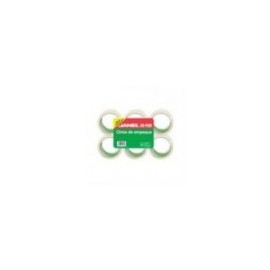 CINTA JANEL EMPAQUE TRANSPARENTE .048X150MTS PAQ C 6