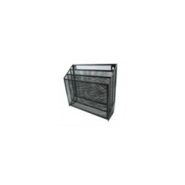CLASIFICADOR NEXTEP MALLA METáLICA 3 NIVELES GRANDE CAJA BLANCO-NEGRO