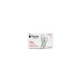 CLIP JUMBO NIQUELADO NEXTEP 50MM 100 CLIPS