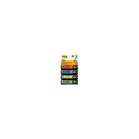 MINI BANDERITAS 3M  FLECHA  4 COLORES BRILLANTES EN CARTUCHOS INDIVIDUALES 24 DE CADA COLOR .99X4.3 CAJA CON 6 PQTES
