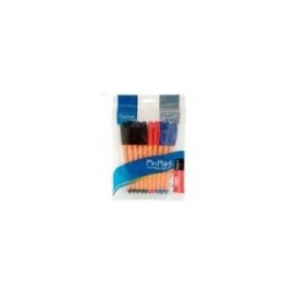 BOLíGRAFO AZOR PIN POINT REDONDO PUNTA AGUJA FINA 0.7 MM COLORES SURTIDOS C 10