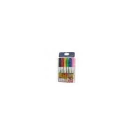 MARCADOR AQUARELO JUNIOR PUNTA FINA COLORES SURTIDOS C 6 PZAS