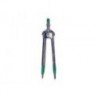 COMPAS BACO C-106 ESCOLAR GALVANIZADO PLEGADIZO